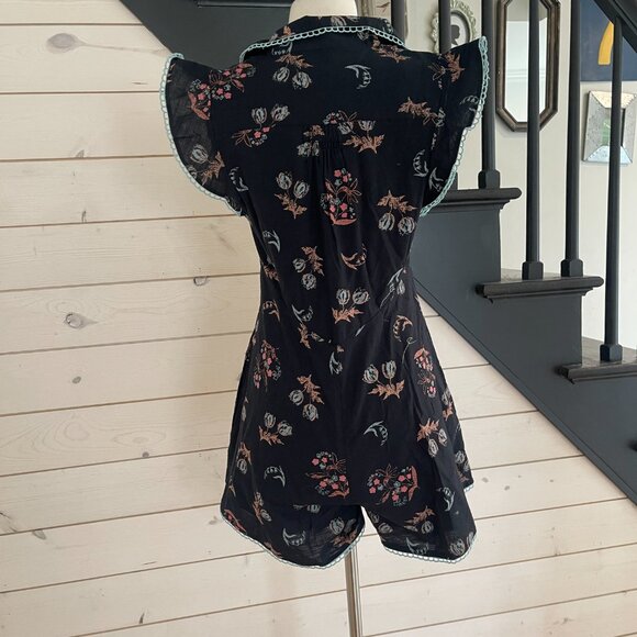 003 Free People Good Things Romper NWOT Size XS (2) - Picture 8 of 9